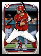 Joe Redfield 2023 1st Bowman Draft #BD-122 Angels ROOKIE - Free Shipping