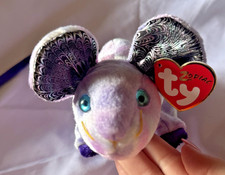 Ty Chinese Zodiac RAT Beanie Baby Plush Year 2000 w tags