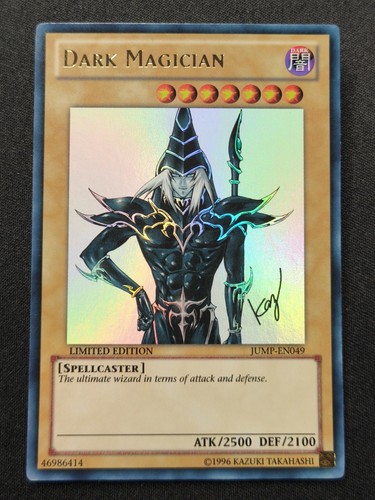Yugioh Dark Magician JUMP-EN049 [NM] Ultra Rare Promo Dunkler Magier - Bild 1 von 9