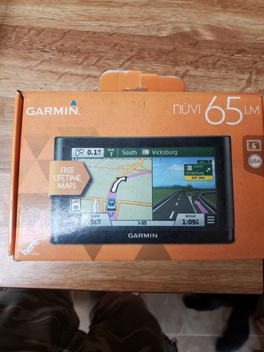 Complete Garmin Nuvi 65 LMT Lifetime Maps & Traffic Updates 6" Touchscreen GPS