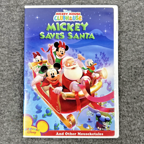 Mickey Mouse Clubhouse DVD Lot Mickey's Treat, Saves Santa & Choo-Choo Express - Picture 8 of 11