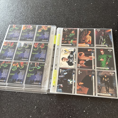 Batman Forever: Fleer '95 Ultra Movie trading card base set & G1-g2 & 1/10 Chase - Picture 9 of 17