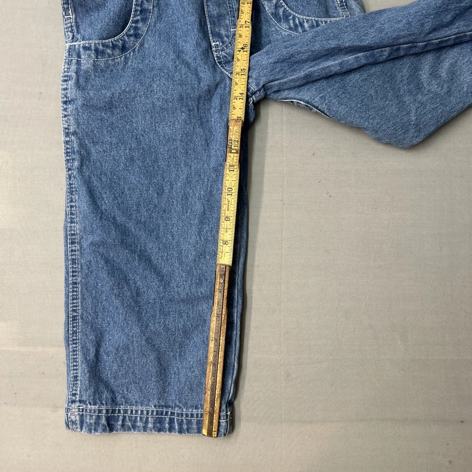 Mono vaquero Jordache vintage años 90 juvenil M 3T azul Jean baberos boho años 90 Foto 2 de 4