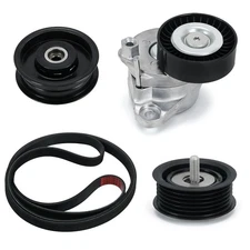 Drive Belt Tensioner and Idler Pulley Serpentine kit Compatible with... 