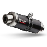SchalldäMpfer Mivv GP Edelstahl Schwarz/Edelstahlkappe Kawasaki Z1000SX