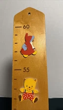 Vintage Mertens Kunst, Wood Wall Hanging Child’s 60” Growth Chart German *LOOK*