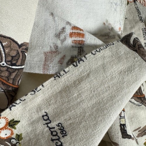 Vintage Fabric All Vat Color Cloth Preshrunk Horse Carriage 3+ yards - Picture 4 of 13