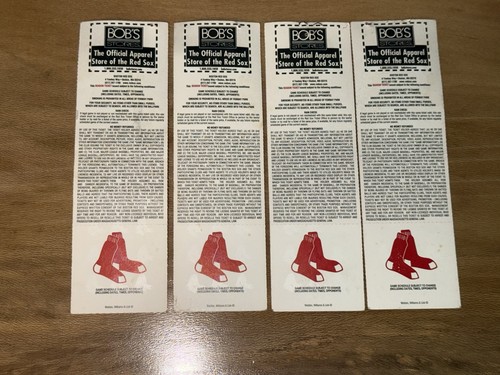 4x 2004 Boston Red Sox Full Ticket Stubs - April 15, May 17, Sep 24 Fenway Park - Picture 4 of 5