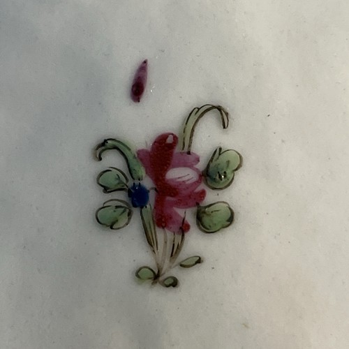 18th Century Chinese Export Hand-Crafted Floral Porcelain Tea Caddy - Picture 3 of 21