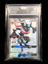 Pokemon Greninja GX SV56/SV94 Shiny Hidden Fates Englisch 2019 AOG 10 Grading