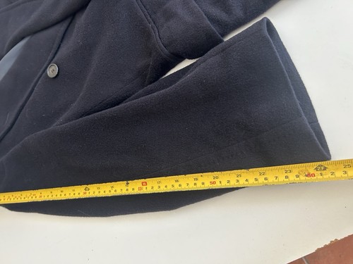 Vtg 90s Gucci 100% cashmere 48 R Double Breasted overcoat Top Coat Switzerland - Picture 18 of 19
