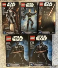 LEGO Star Wars 75111 (2x), 75118, 75117, 75110 New Sealed Retired Build Figures