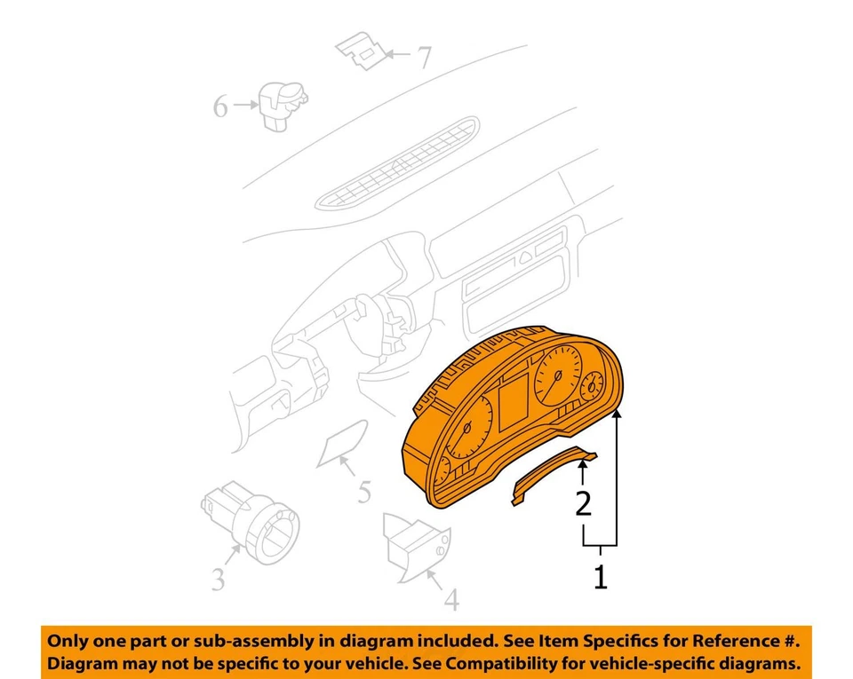 CLUSTER VELOCÍMETRO AUDI A4 S4 2006 06 2007 07 2008 08 975375 Foto 3 de 4