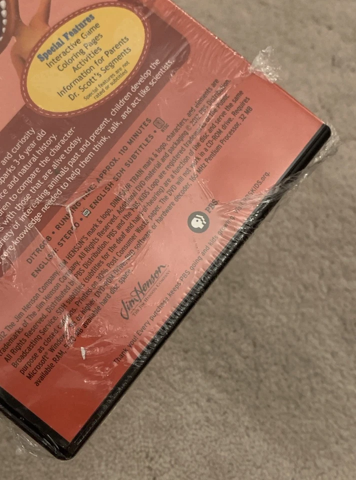 Dinosaur Train Dinosaurs A To Z (2012, Jim Henson) *Brand New, Sealed* - Image 4 of 4