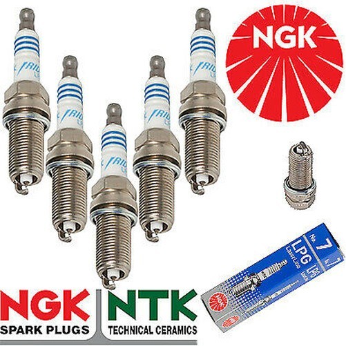 NGK LPG Spark Plug - Stk No: 1640 - Part no: LPG7 - x5