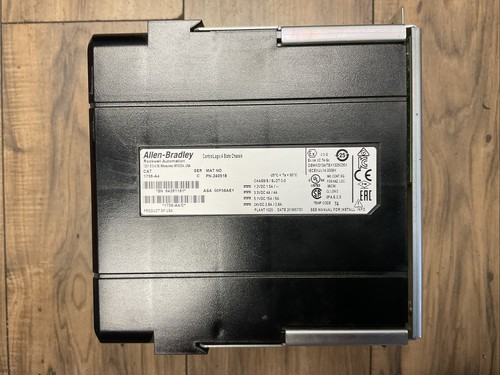 ALIMENTATORE ALLEN BRADLEY 1756-PA72 SER C AC 1756-A4 CONTROLLOGIX 4 SLOT - Foto 3 di 6