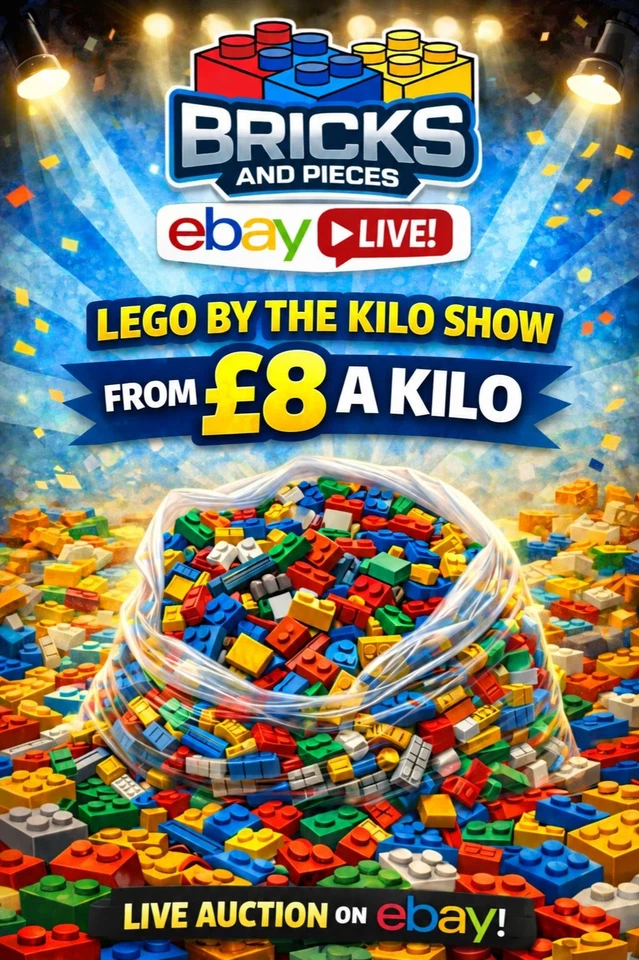 Lego sold in 1kg lots from £8 kilo individual colours and mixed lots!!!