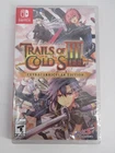 NEW ~ Legend of Heroes: Trials of Cold Steel III Extracurricular Nintendo Switch