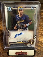 2021 Bowman Chrome - Prospect Autographs Pablo Abreu #CPA-PA (AU, RC)