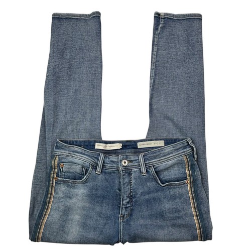 Pilcro and the Letterpress Anthropologie Slim Boyfriend Distressed Jeans Size 27 - Picture 20 of 24