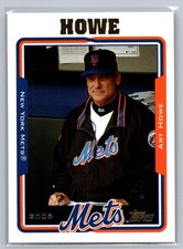 Art Howe 2005 Topps New York Mets #285
