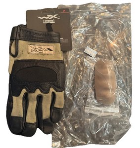 Wiley X Hybrid Flame Resistant Removable Knuckle Gloves Small - Coyote