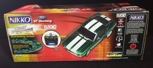 Nikko 1967 Mustang Fastback The Fast & The Furious RC 1:16 scale NEW RARE MIB - Picture 10 of 17