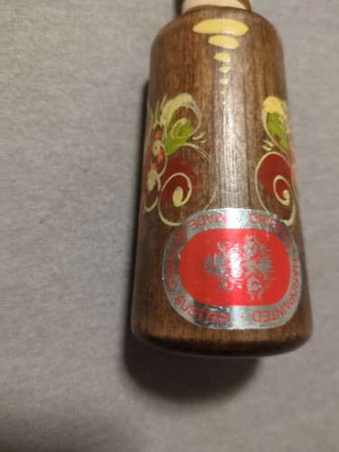 Original Hand Painted Wood Corkscrew Vintage Made In Australia - Picture 8 of 8