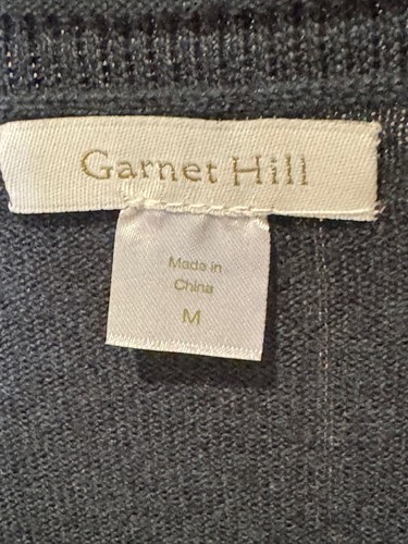 Garnet Hill Dress Dark Green Merino Wool Pockets Size M - Picture 4 of 4