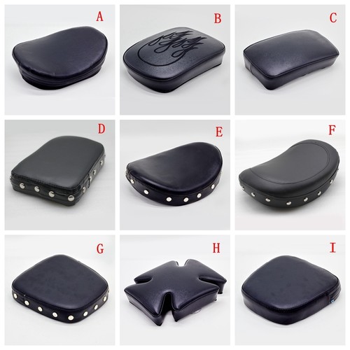 Universal Motorcycle Passenger Sissy Bar Backrest / Cushion Pad for Harley - Bild 1 von 25