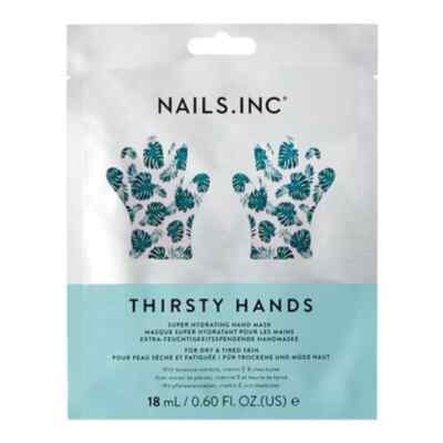 NailsInc London Thirsty Hands Super Hydrating Hand Mask - 1 Pair - BRAND NEW!!