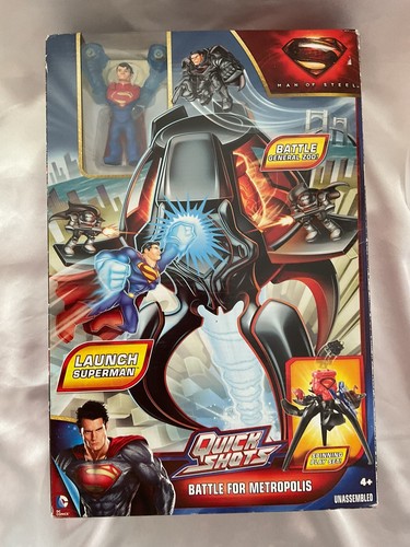 DC Comics Superman Man of Steel Quickshots Battle for Metropolis Spielset - Bild 6 von 11