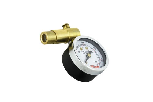 Medidor de presión de neumáticos para bicicleta ACCU-GAGE® by Milton® con válvula de sangrado - Imagen 2 de 5