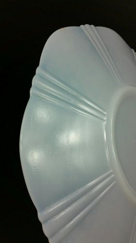 MacBeth-Evans American Sweetheart White Opalescent 11.5" Plate for Tidbit Tray - Picture 11 of 12