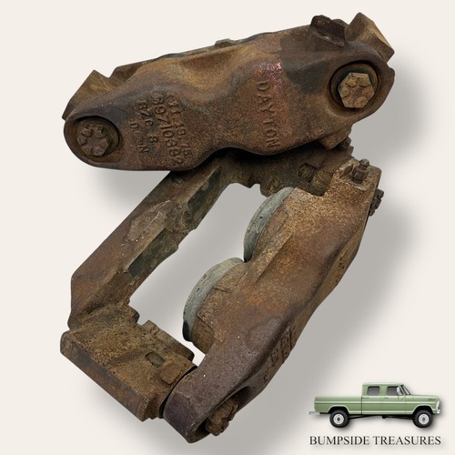 Ford Dayton Dual Piston Disc Brake Caliper Cores 1976-1977 OEM F-250 4X4 Highboy