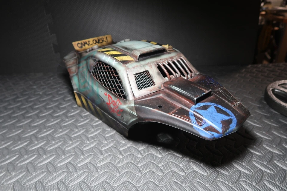 Custom RC Body 1/10. #1 of 4 made. Traxxas Slash Mad Max Borderlands - Image 3 of 4