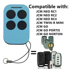 JCM TWIN-R MINI Radiocomando 4 canali DCS FM 433,92 Mhz rolling code 12V 23A