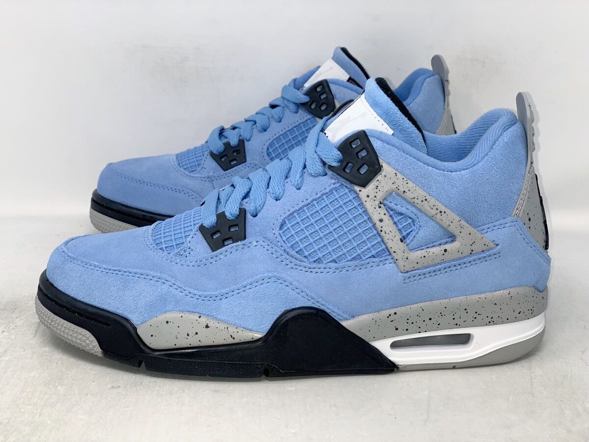 Air Jordan 4 UNC University Blue Sneaker, Size 6Y / 7.5W Air Jordan 4 UNC University Blue Sneaker, Size 6Y / 7.5W