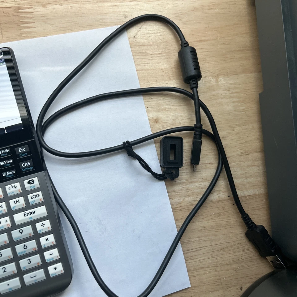 Calculadora gráfica Hewlett Packard HP Prime con estuche probado con cargador G1 Foto 4 de 4