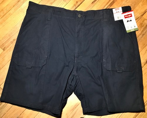 NEU NEU MIT ETIKETT GRÖSSE 42-44 MARINEBLAU WRANGLER WANDERER ÜBER DEM KNIE 8" INNENNAHT - Bild 2 von 8