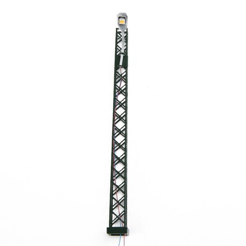 5*-Modellbahnbeleuchtung Gittermastleuchte, Spur H0 Lichtanordnung LED-Lampe DE - Bild 8 von 24