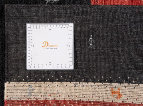 Handloom Tejido a Mano Oriental 237x169 cm-Fine, Moderno, Carpet, Manta, Negro - Picture 12 of 12