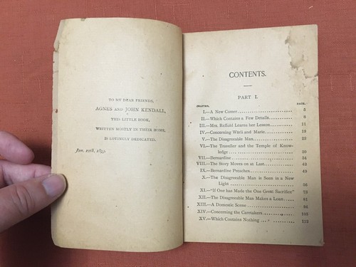 Ships That Pass in the Night - Beatrice Harraden -1894 - Golden Gem Library #16 - Picture 5 of 5