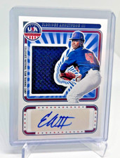 2024 Panini Stars & Stripes ELDRIDGE ARMSTRONG III RC Jersey Patch AUTO 175/199
