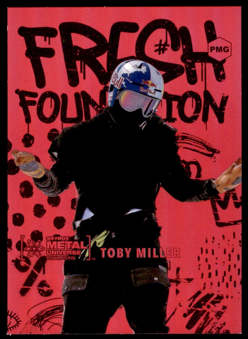 2021 2021 Metal Champions Fresh Foundation Red PMG #FF49 Toby Miller RC 055/150
