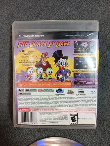 Disney DuckTales: Remastered (Sony PlayStation 3, 2013) PS3 GOOD NO MANUAL - Picture 3 of 3