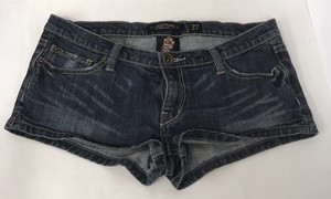 Ed-Hardy-Denim-Shorts-Women-Size-27-Blue