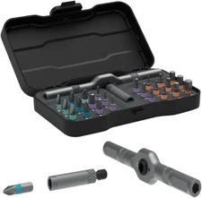 25pcs 24 in 1 Multifunction Screwdriver Head Set Household Repair Ratchet Wrench