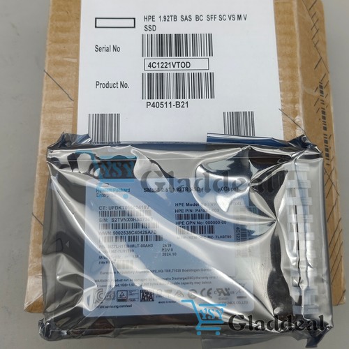P40511-B21 P41536-001 HPE 1.92TB SAS 12G MIXED USE SFF BC VSAS MV SSD