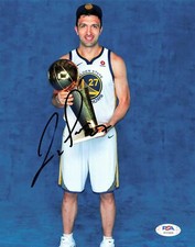 Zaza Pachulia signed 8x10 photo PSA/DNA Golden State Warriors Autographed